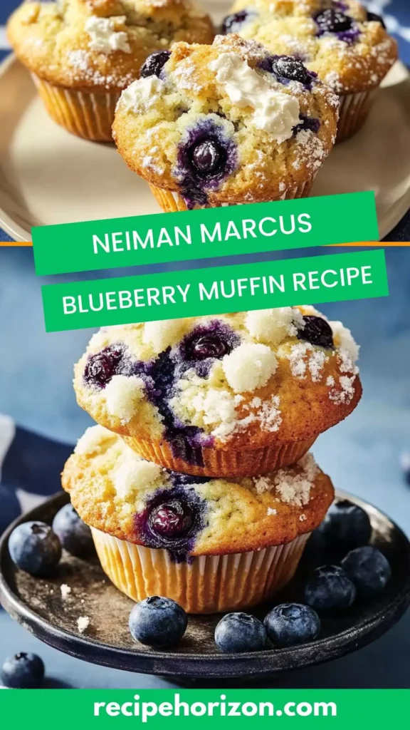 Neiman Marcus Blueberry Muffin Recipe