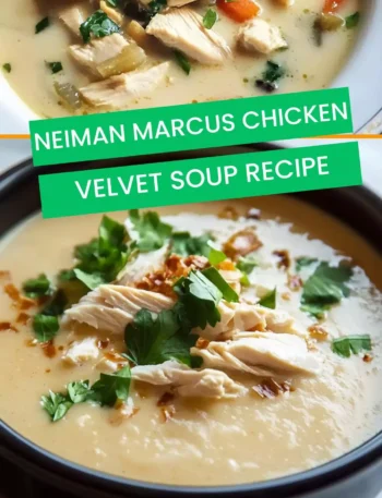 neiman marcus chicken velvet soup recipe