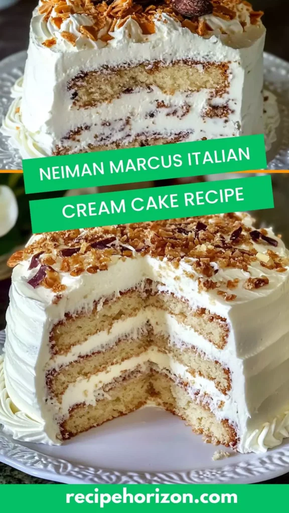 neiman marcus italian cream cake recipe