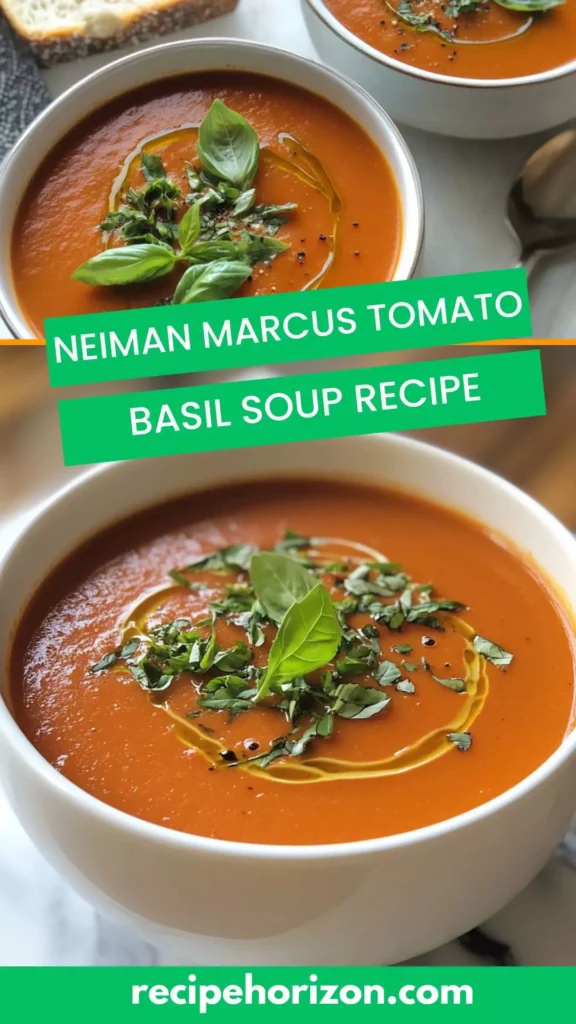 neiman marcus tomato basil soup recipe