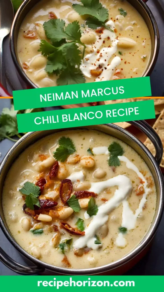 Neiman marcus chili blanco recipe