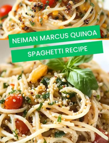 Neiman marcus quinoa spaghetti recipe