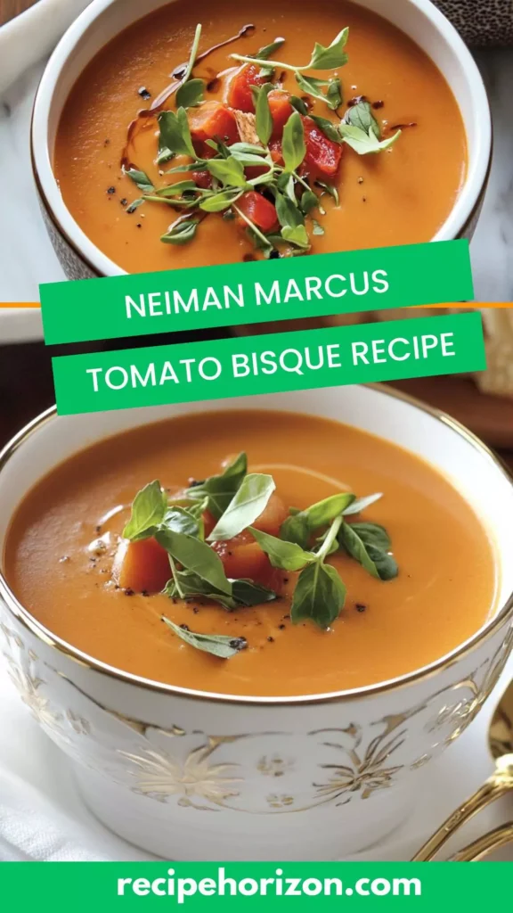 Neiman marcus tomato bisque recipe