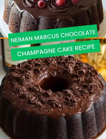 neiman marcus chocolate champagne cake recipe