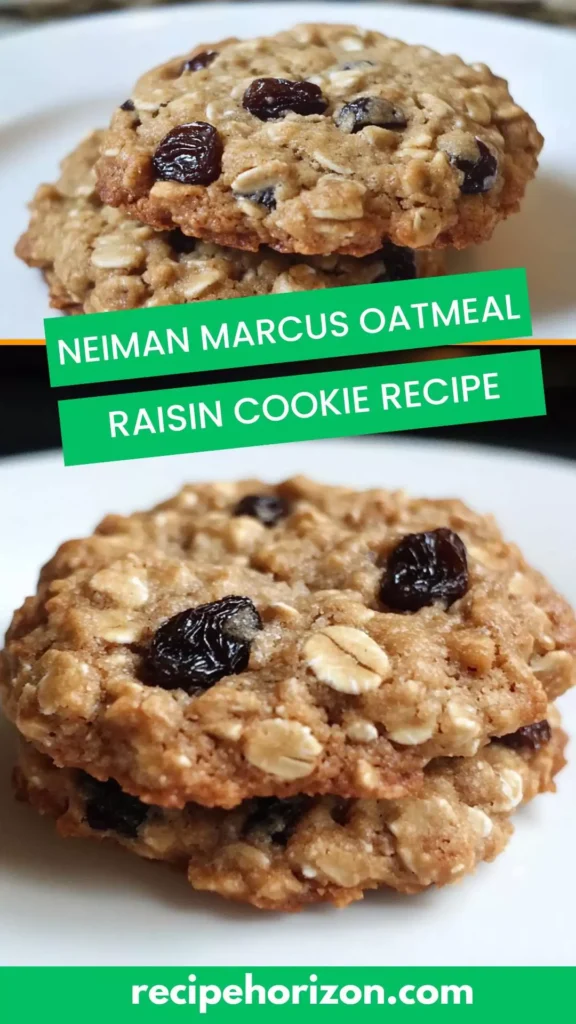 neiman marcus oatmeal raisin cookie recipe