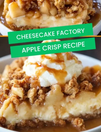 Cheesecake factory apple crisp recipe