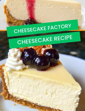 Cheesecake factory cheesecake recipe