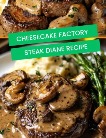 Cheesecake factory steak diane recipe