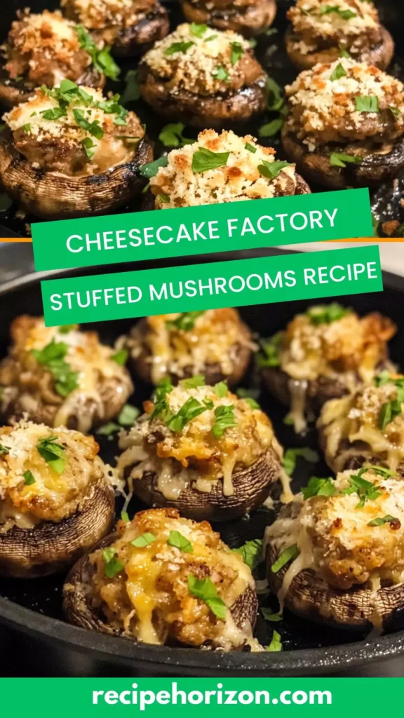 cheesecake factory stuffed mushrooms recipe