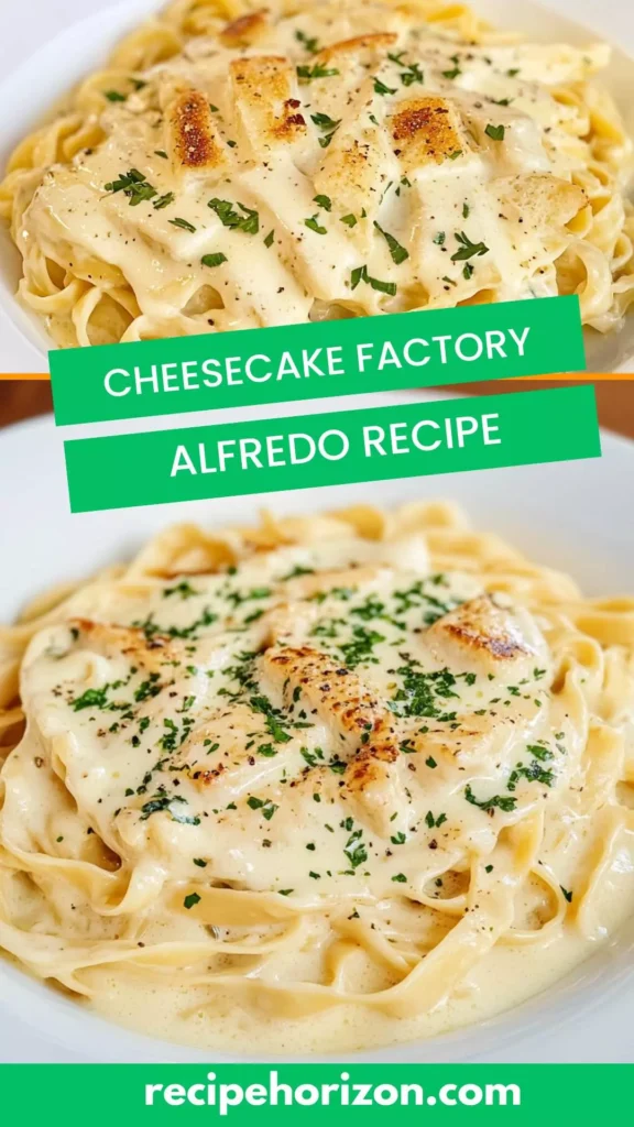 Cheesecake factory alfredo recipe