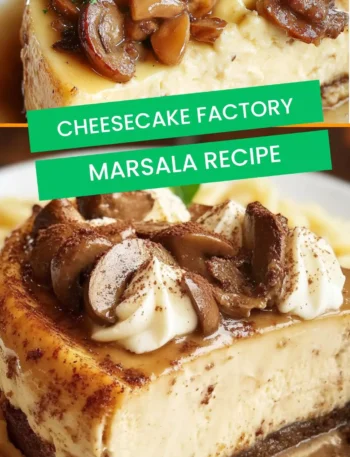 Cheesecake factory marsala recipe