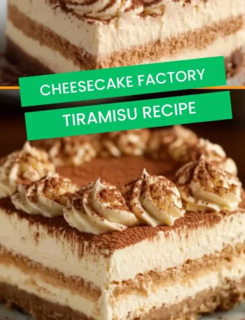 Cheesecake factory tiramisu recipe