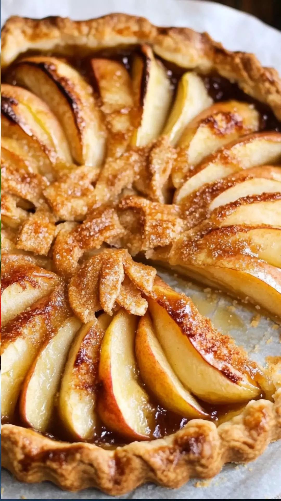 rustic french apple tart copycat recipe