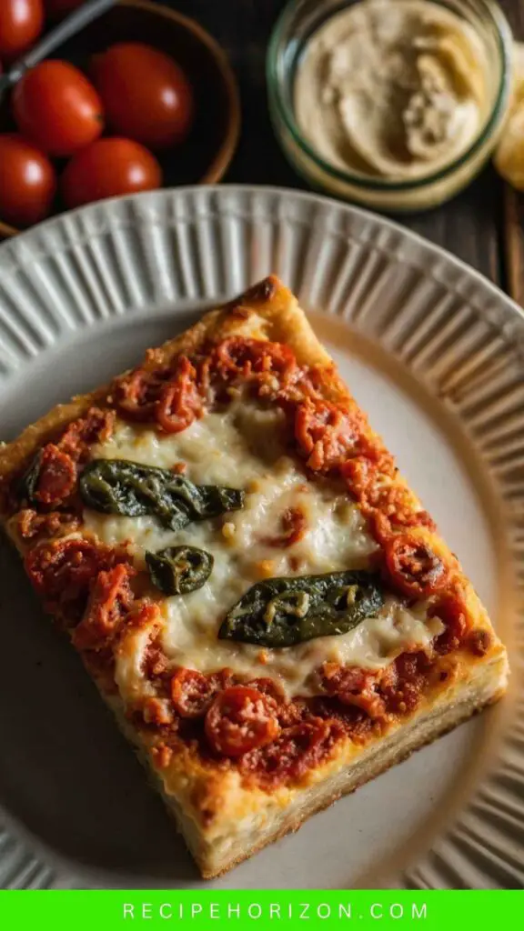 Delicious Grandma Sicilian Pizza copycat Recipe