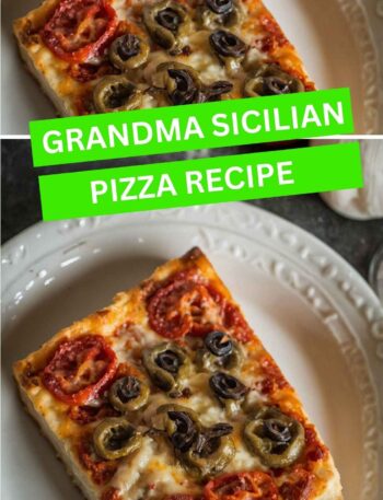 Grandma Sicilian Pizza Recipe