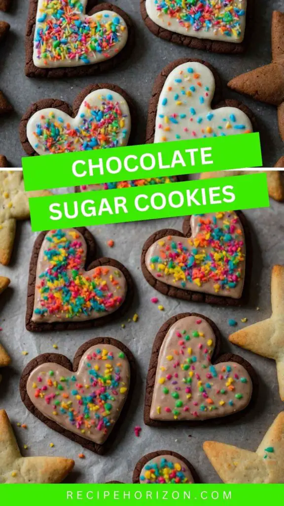 Chocolate Sugar Cookies Chocolate Sugar Cookies