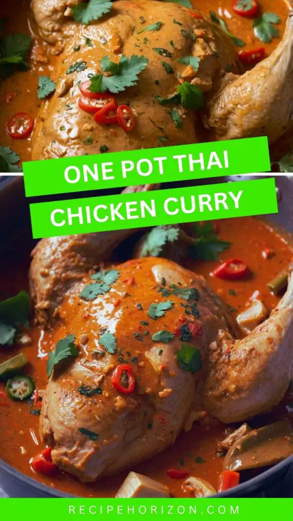 One Pot Thai Chicken Curry One Pot Thai Chicken Curry