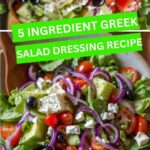 5 Ingredient Greek Salad Dressing Recipe