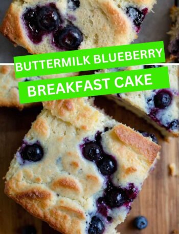 Buttermilk Blueberry Breakfast Cake