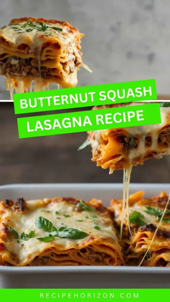Butternut Squash Lasagna Recipe Butternut Squash Lasagna Recipe