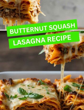 Butternut Squash Lasagna Recipe