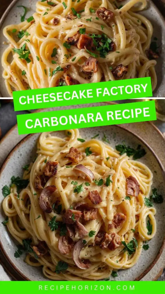 Cheesecake Factory Carbonara Recipe Cheesecake Factory Carbonara Recipe