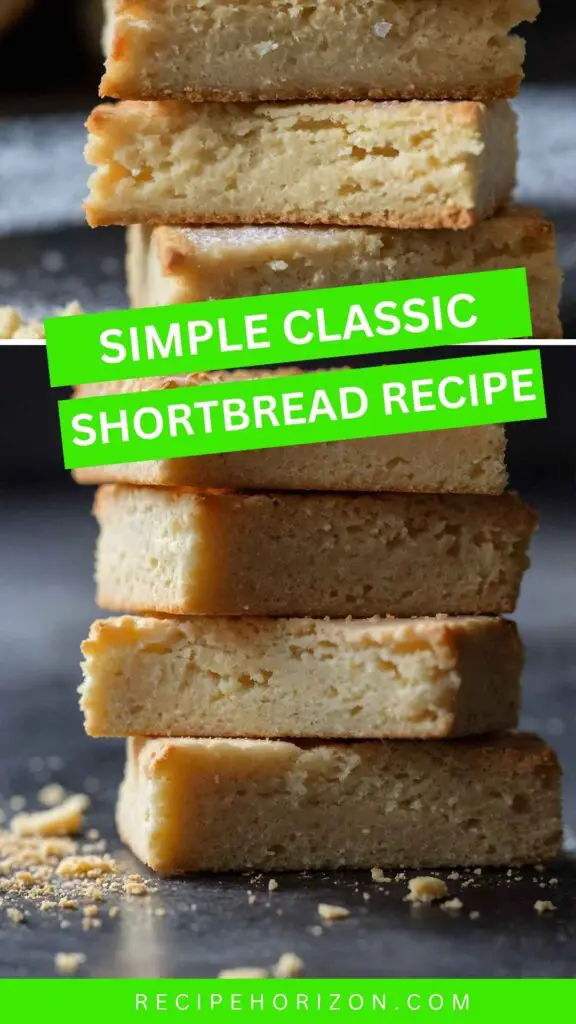 Simple Classic Shortbread Recipe Simple Classic Shortbread Recipe