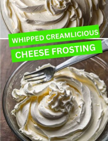 Whipped Cream Cheese Frosting