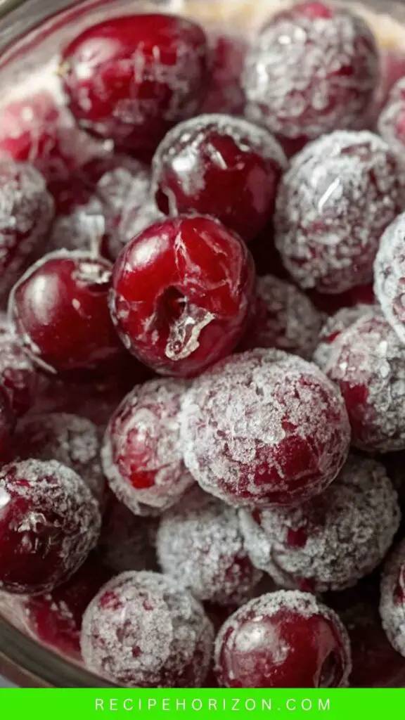 3-Ingredient Sugared Cranberries Recipe