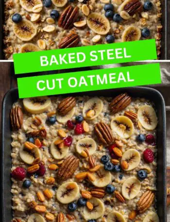 Baked Steel Cut Oatmeal