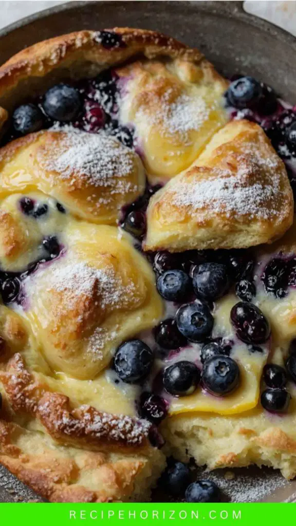 How to Make Lemon Blueberry Dutch Baby How to Make Lemon Blueberry Dutch Baby