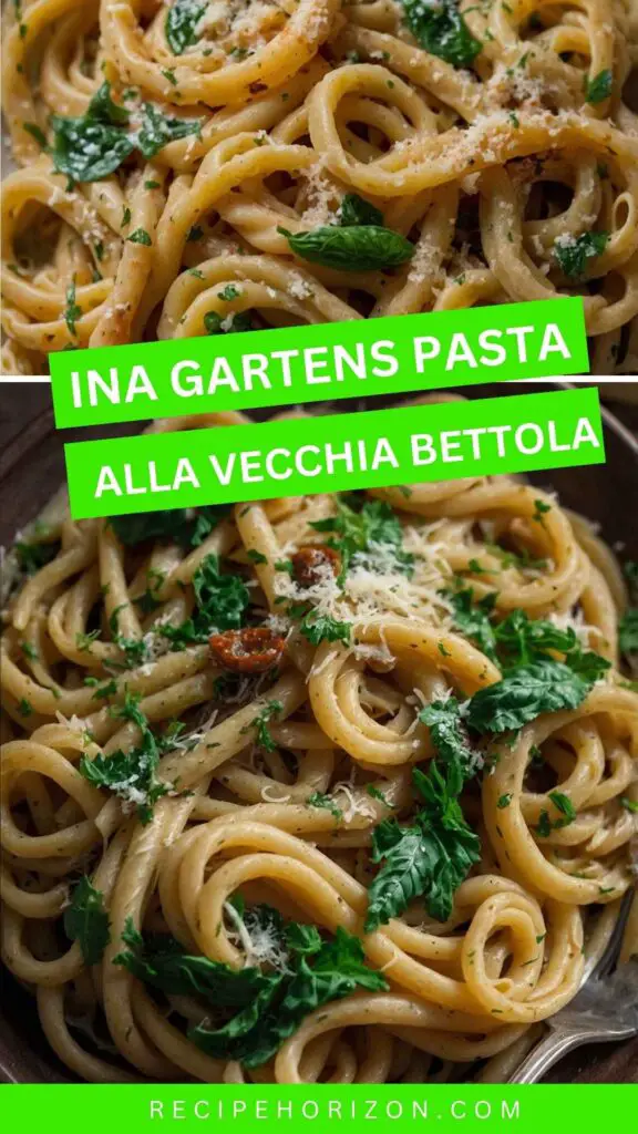 Ina Garten's Pasta alla Vecchia Bettola
