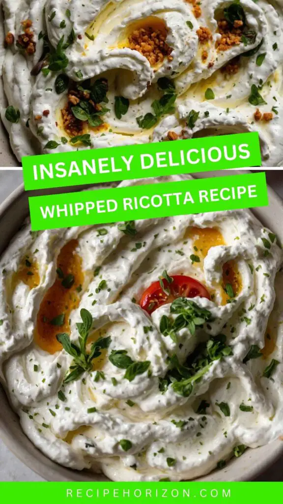 Insanely Delicious Whipped Ricotta Insanely Delicious Whipped Ricotta