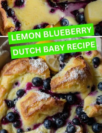 Lemon Blueberry Dutch Baby Recipe
