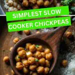 Slow Cooker Chickpeas