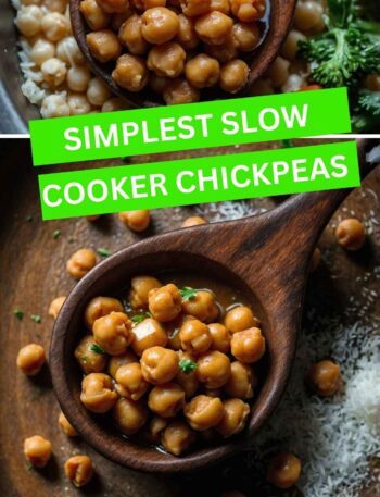 Slow Cooker Chickpeas