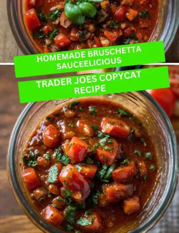 Bruschetta Sauce