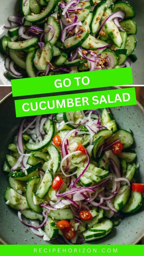 Go-To Cucumber Salad Go-To Cucumber Salad