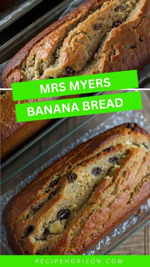 Mrs. Myers Banana Bread Mrs. Myers Banana Bread