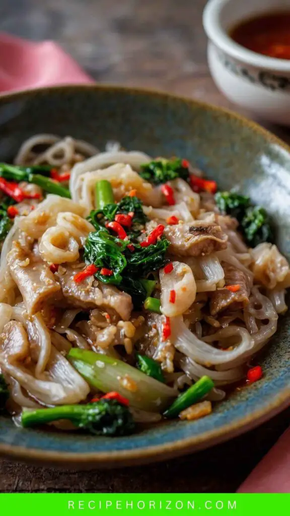 Rad Na Thai Noodles Recipe