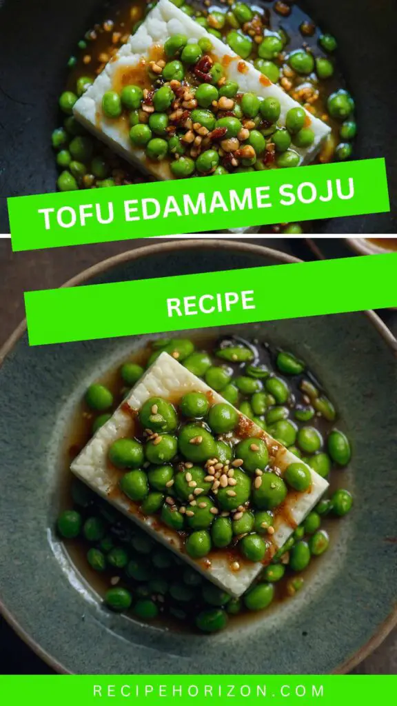 Tofu Edamame Soju 