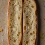 Crusty Open Crumb Baguettes