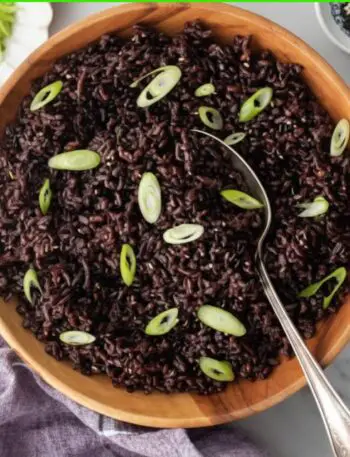 Asian Black Rice Recipe
