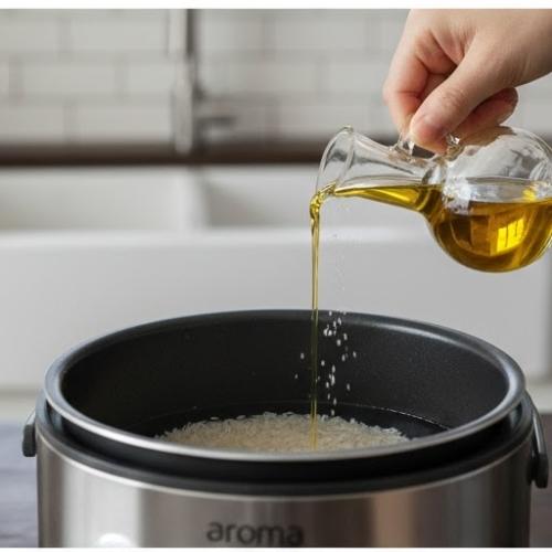 Step 3: Add Oil and Salt