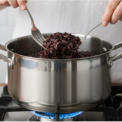 Step 4: Fluff and Serve