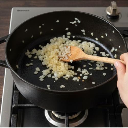 Step 1: Sauté the Aromatics Step 1: Sauté the Aromatics