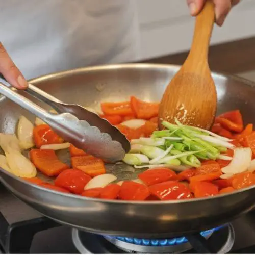 Step 5: Sauté the Vegetables Step 5: Sauté the Vegetables