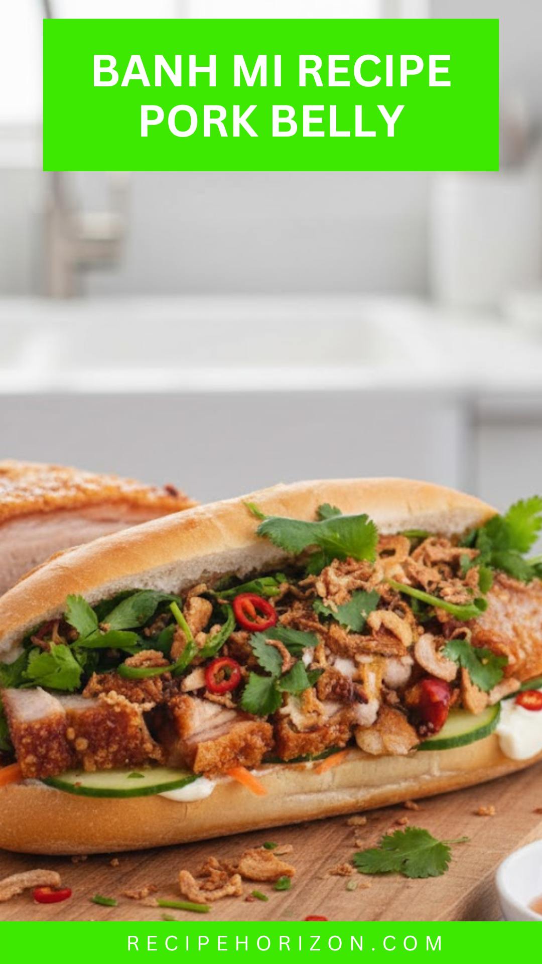 Banh Mi Recipe Pork belly