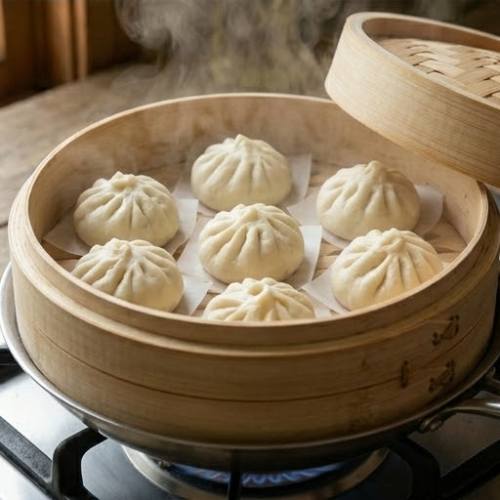 Step 4: Steam the Buns