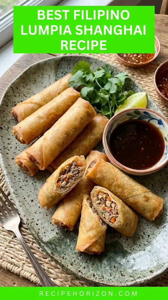 Best Filipino Lumpia Shanghai Recipe